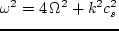 $\pi\,G\,\s_0\lambda^2(1/(\lambda - \Delta r)^2 - 1/\lambda^2)
\simeq - 2\,\pi\,G\,\s_0\Delta r/\lambda$
