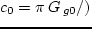 $Q_g
= c_s/c_0$