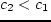 $c_1/c_2$
