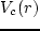 $V_c(r)$