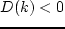 $D(k) = (\hat
p/3)^3 + (\hat q/2)^2 \le 0$