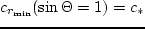 $\vert\sin\Theta\vert$