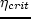 $\eta \,\gee\, 1$