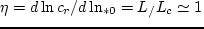 $c_*(L_\s/L_c)$