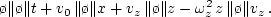 \begin{displaymath}
{d{\rm B} \o dt} = i\,k\,\Phi_1, %\eqno(2.5.7)
\end{displaymath}