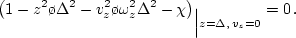 $\hat\omega = \omega - k v_0$