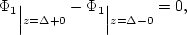 \begin{displaymath}
{d^2\Phi_1 \o dz^2} - k^2\Phi_1 = 0
\end{displaymath}