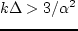 \begin{displaymath}
\alpha = {c_\Vert \o c_z} = {c_\Vert\sqrt 3 \o \omega_z\Delta}\,.
\end{displaymath}