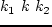 $k_1\Delta \simeq 3/\alpha^2$