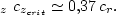 $\alpha = c_\Vert/c_z \equiv c_r/c_z$