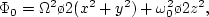 $(c_z/c_r)_{crit}\simeq 0,\!29$