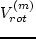 $V^{(m)}_{rot}$