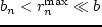$\!\!\xi>r_b^{\max}\!\!$