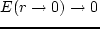 \begin{displaymath}
E=-{1\o 4\pi G r}{\Vert V^2_{c}\o \Vert r}\,, \ \ \ \
E_\alpha = \frac{\Vert(r\varrho\alpha_{rz})}{r\,\Vert r} \,,
\end{displaymath}