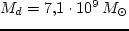 $\Oo\frac{\Vert\Phi}{\Vert r}\sim G\frac{M_s+M_h}{r^2}$