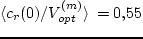 $c_{obs}(r) $