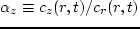$c_r \ge
Q\,c_T$