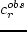 $c_r^{obs}$