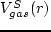 $V^{S}_{gas}(r)$