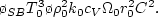\begin{displaymath}
h\,\rho\,T\,\left(u{\Vert S \o \Vert r} + {v\,\Vert S \o r\,\Vert\varphi}\right)
= -\s_{SB} T^4_s \,, %\eqno(5.2.6)
\end{displaymath}