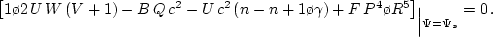 \begin{displaymath}
\tilde\rho = x^{-n}R(\Psi), \tilde p =
x^{-n-1}P(\Psi),\...
...ta \o dx} =
x^{-1}B,\quad \tilde h = x^m C\,, %\eqno(5.2.17)
\end{displaymath}