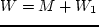 $\beta_{in} =
\sqrt{1-\frac{W^4}{W^2(a_{in}^2 + 1) - A_{in}^2}}$