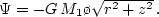 $R\sim 1/M^2$