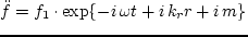 $W = -\tilde {\cal P}/(\rho_0\hat\omega)$