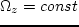 $\omega_c \equiv \omega - m\Omega_c$