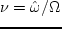 \begin{displaymath}
\omega_c = \left(B \pm \sqrt{ B^2 + 4\,A\,C }\right)\big/(2\,A)\,.
\end{displaymath}