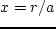$\mu = M_h/M_d$