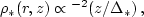 $\rho_\ast(r,z)$