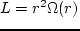 $\Omega(r) =
V_\textrm{��}(r)/r\!$
