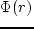 $\Phi_\textrm{���} = \Phi_0(r) +
{\Oo{{\cal L}^2 \o 2 \, r^2}}$