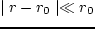 $r
= r_0$