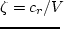 $c_z /c_r \simeq 0,\!7 \div 0,\!85$
