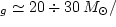 $r \simeq
2 \div 4$
