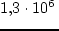 $� \simeq 5 \cdot 10^5$