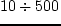 $\sim
10^{42}\div 10^{44}$