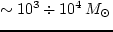 $\simeq 2\cdot 10^7\,M_\odot$