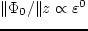 \begin{displaymath}
\Omega^2\,r - {\Vert\Phi_0 \o \Vert r} = 0 %\eqno(2.1.14)
\end{displaymath}
