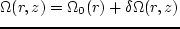 $\delta\Phi_0 \propto \varepsilon^2$