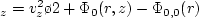 \begin{displaymath}
{\Vert^2 \Phi_{0,2} \o \Vert z^2} = 4\,\pi\,G\,\rho_{*0,-2} \,,
\end{displaymath}