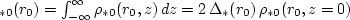 \begin{displaymath}
F(r_0,z) = {\rm ch}^{-2}\{z/\Delta_*(r_0)\}, %\eqno(2.1.41)
\end{displaymath}